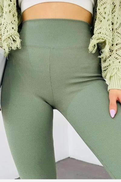 büyük beden fitili Şardonlu tayt su yeşili Su Yeşili