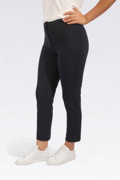 Büyük Beden Zara Krep Kumaş Siyah Pantolon SIYAHH