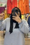 Büyük Beden Tunik Açık Mavi