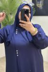 Büyük Beden Oysho  Tunik Yazlık Lacivert